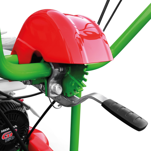 Guidon réglable en hauteur sans outillage (seulement agria 7100 comfort) Guidon réglable en hauteur sans outillage (seulement agria 7100 comfort)