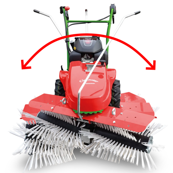 Orientez la brosse confortablement à droite et à gauche Orientez la brosse confortablement à droite et à gauche