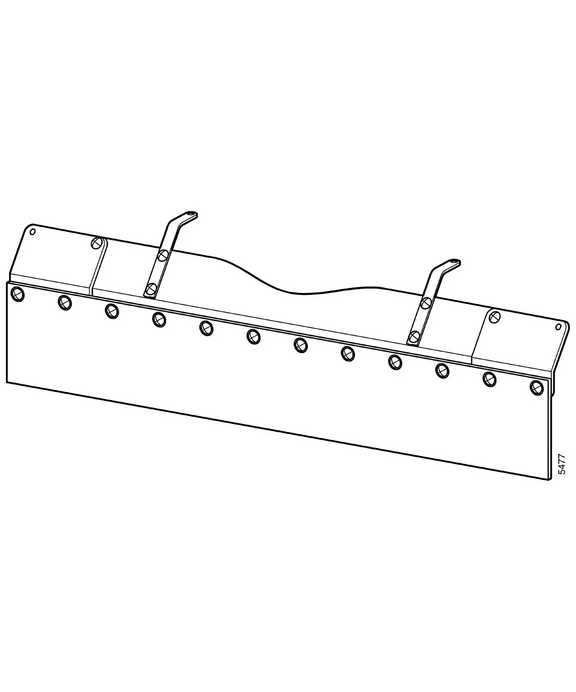 Spritzschutz für Arbeitsbreite 100 cm, auch auf Arbeitsbreite 80 cm kürzbar Spritzschutz für Arbeitsbreite 100 cm, auch auf Arbeitsbreite 80 cm kürzbar