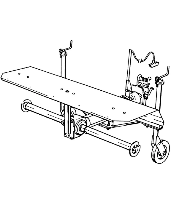 Kehrmaschine 100 ohne Bürsten, Arbeitsbreite 100 cm Kehrmaschine 100 ohne Bürsten, Arbeitsbreite 100 cm