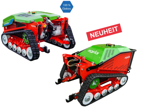 agria 9700e Ferngesteuerter Akku-Geräteträger agria 9700e Ferngesteuerter Akku-Geräteträger
