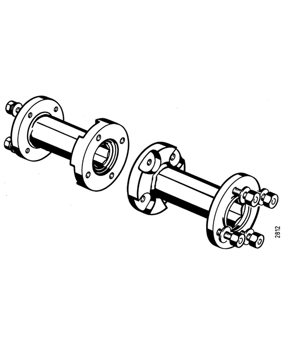 Artikel: 3616 011 Paar Radzwischenflansche 130 je 130 mm mit Wickelschutz Artikel: 3616 011 Paar Radzwischenflansche 130 je 130 mm mit Wickelschutz