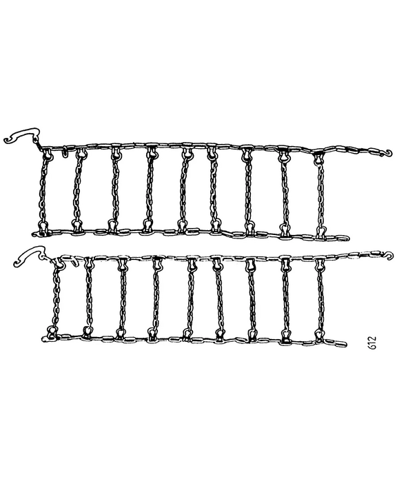Artikel: 0490 971 Schneeketten für 13 x 5.00-6, Leiterkette Artikel: 0490 971 Schneeketten für 13 x 5.00-6, Leiterkette