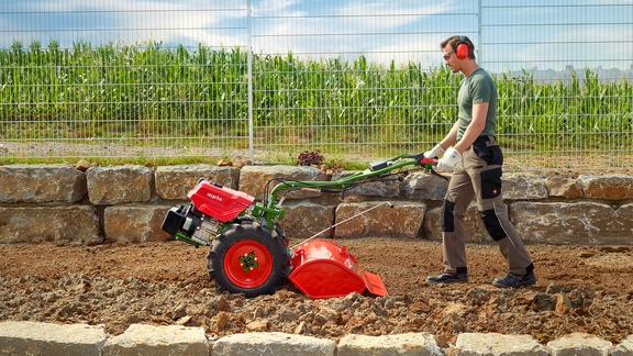 agria 3400 mit Fräse agria 3400 mit Fräse