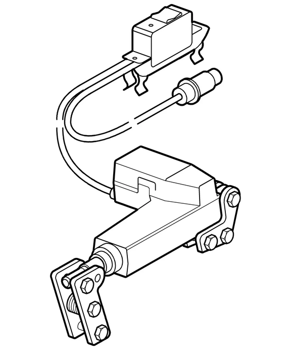 Electrical height adjustment to fi t all power harrows. Not in connection with mounted lawn sawing machine Electrical height adjustment to fi t all power harrows. Not in connection with mounted lawn sawing machine