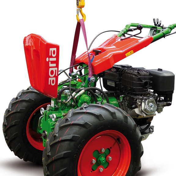 Einfaches Verladen und sicherer Transport mit Verladeschlaufe und Verzurrösen Einfaches Verladen und sicherer Transport mit Verladeschlaufe und Verzurrösen