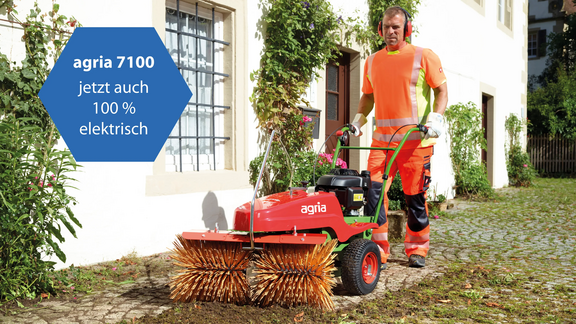 agria 7100 Kehrbürste agria 7100 Kehrbürste