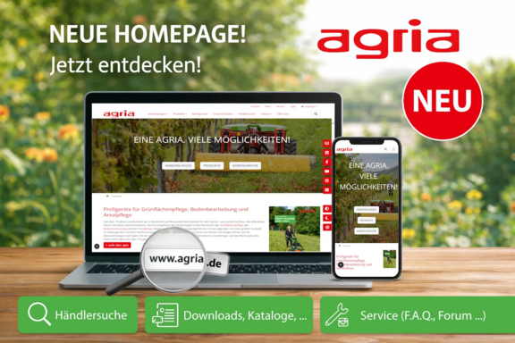 agria.de in frischem Look agria.de in frischem Look