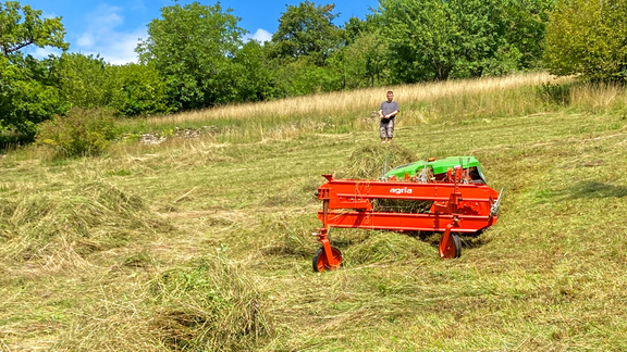 agria 9700e with belt rake agria 9700e with belt rake
