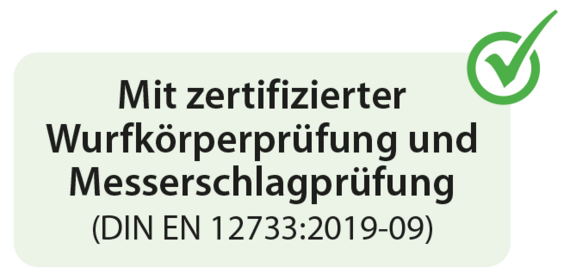 agria 9500-80 Wurfkörperprüfung agria 9500-80 Wurfkörperprüfung