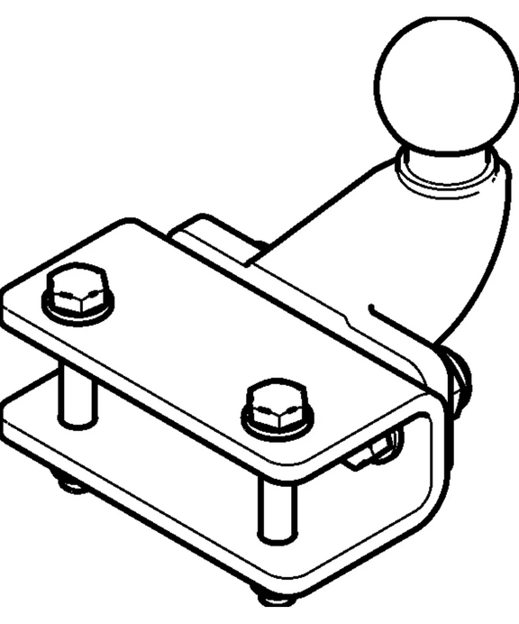 agria 9740011 Anhängekupplung mit Adapterflansch agria 9740011 Anhängekupplung mit Adapterflansch