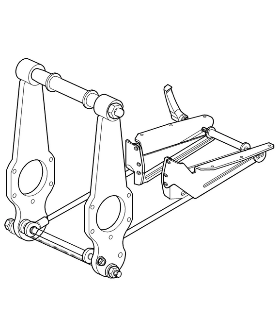 agria 5939011 Portalachse zur Schwerpunktverstellung agria 5939011 Portalachse zur Schwerpunktverstellung