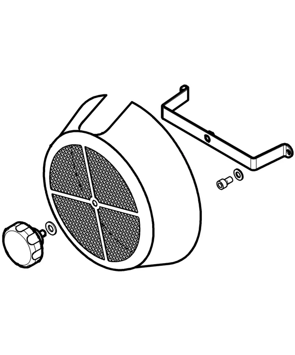 agria 5938931 Bausatz Lüftersieb oben agria 5938931 Bausatz Lüftersieb oben